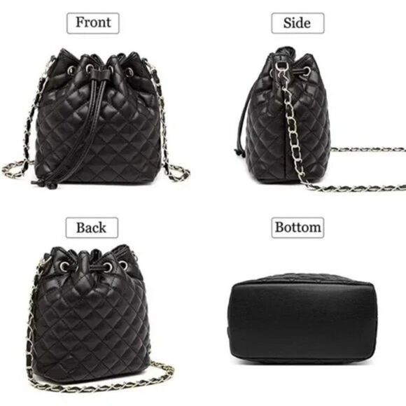 New Crossbody Bag for Women, Black - Picture 6 of 8